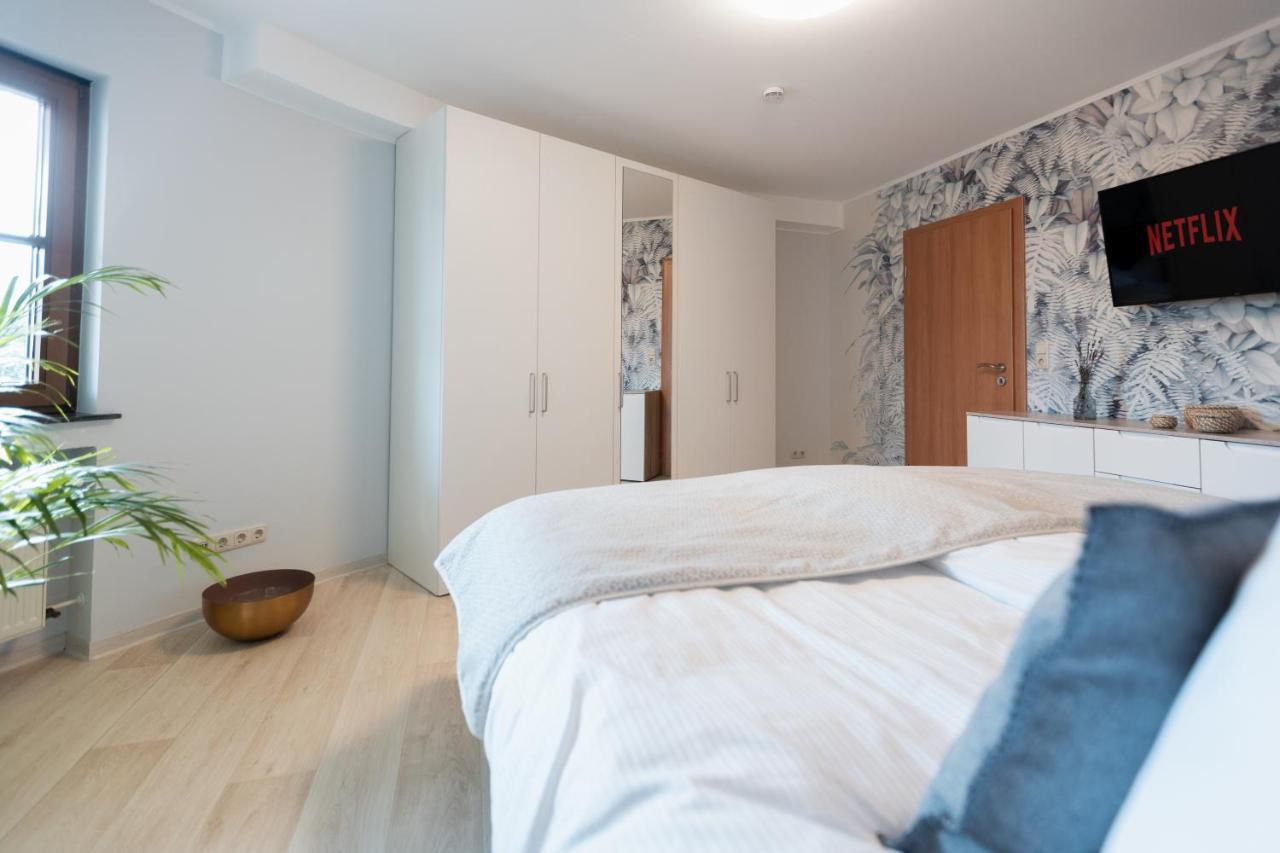 Erholung In Der Natur In Moselnahe, King Size Bett, Netflix, Waschmaschine, Trockner Bengel Dış mekan fotoğraf